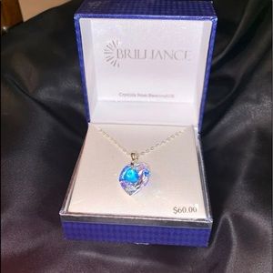 Swarovski Crystal Heart Necklace